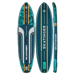 Skatinger Leafy Expedition Green Allround SUP daska – Stabilnost, Izdržljivost, Kontrola