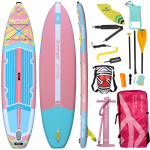 Skatinger White Night Glow SUP daska – Stabilnost, Udobnost, Opuštanje