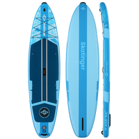 Skatinger Ice Age Blue Touring Paddle SUP Board – Calm, Clarity & Control