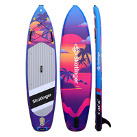 Skatinger Sunset Allround Paddle SUP Board – Balance, Speed & Freedom