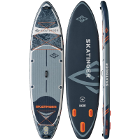 Skatinger Fishing siva touring SUP daska za veslanje – stabilna, svestrana i pustolovna