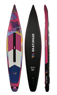 Skatinger CMYK Pink Racing SUP daska – Brzina, Preciznost, Izraz
