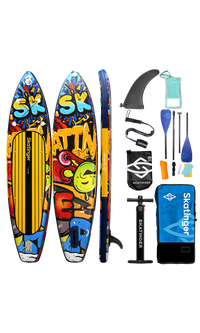 Skatinger Graffiti Yellow Touring SUP daska – Smjelost, Kontrast, Performanse