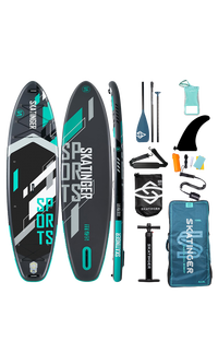 Skatinger Grey Sports Yoga SUP daska – Fokus, Snaga, Preciznost