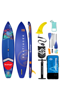Skatinger Interstellar Blue Touring SUP daska – Stabilnost, Stil i Svestranost