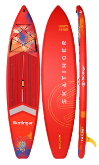 Skatinger Interstellar Red Touring SUP daska – Energija, Stil, Performanse