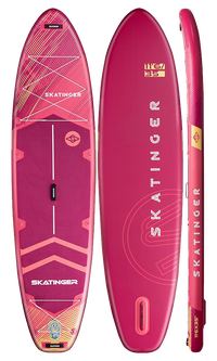 Skatinger Prana Red Allround Paddle SUP Board – Strength, Balance & Endurance