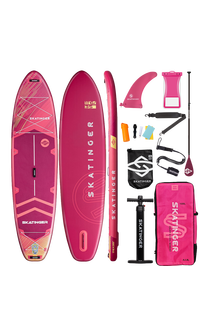 Skatinger Prana Red Allround Paddle SUP Board – Strength, Balance & Endurance