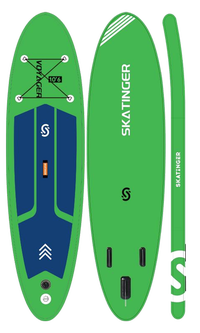 Skatinger Voyager Grass Green Allround Paddle SUP Board – Vibrant, Stable & Responsive