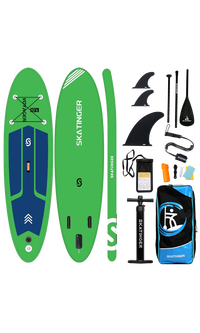 Skatinger Voyager Grass Green Allround Paddle SUP Board – Vibrant, Stable & Responsive