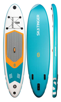 Skatinger Voyager Lake Blue Allround Paddle SUP Board – Calm, Refreshing & Balanced