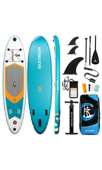 Skatinger Voyager Lake Blue Allround Paddle SUP Board – Calm, Refreshing & Balanced