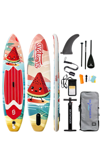 Skatinger Watermelon Allround Paddle SUP Board – Fun, Vibrant & Unique