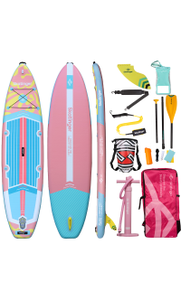 Skatinger White Night Glow SUP daska – Stabilnost, Udobnost, Opuštanje