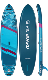 Skatinger Camouflage Blue Allround SUP daska – Snaga, Stabilnost, Kontrola