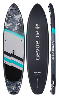 Skatinger Camouflage Grey Allround SUP daska – Snaga, Širina, Pouzdanost