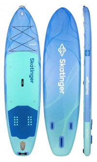 Skatinger Wave Blue Allround SUP daska – Stabilnost, Sigurnost, Snaga