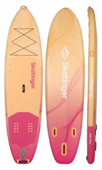 Skatinger Wave Yellow Allround SUP daska – Elegantncija, Stabilnost, Sigurnost