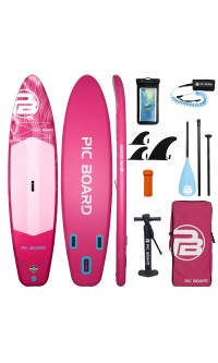 Skatinger Aurora Pink Allround Paddle SUP daska – Prostrana, razigrana i osnažujuća