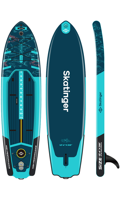 Skatinger Fishing Paddle SUP daska – Stabilnost, Prostor, Učinkovitost