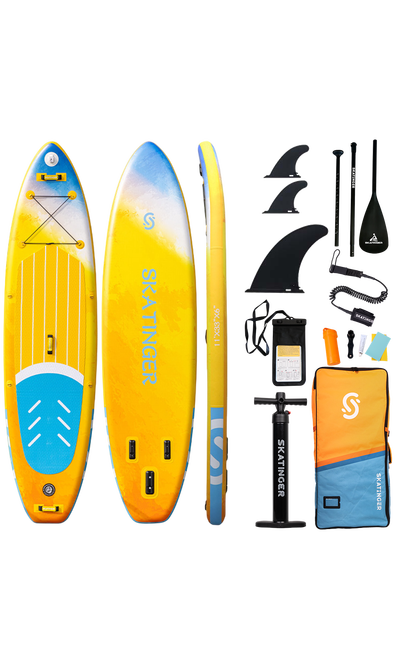 Skatinger Flynn Allround Paddle SUP Board – Warmth, Joy & Golden Moments