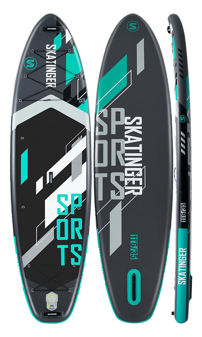 Skatinger Grey Sports Yoga SUP daska – Fokus, Snaga, Preciznost