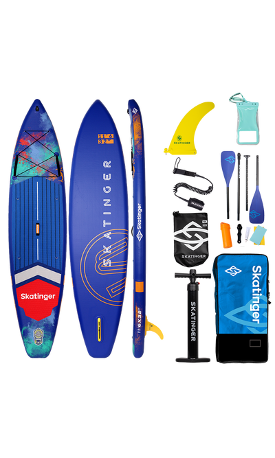 Skatinger Interstellar Blue Touring SUP daska – Stabilnost, Stil i Svestranost