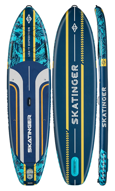 Skatinger Leafy Expedition Blue Allround SUP daska – Brzina, Stabilnost, Kontrola