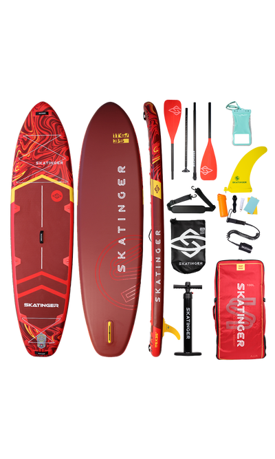 Skatinger Magma Red Allround SUP Daska – Protok, Performanse i Energija