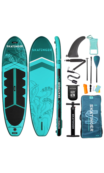 Skatinger Octopus Allround Paddle SUP Board – Power, Stability & Control