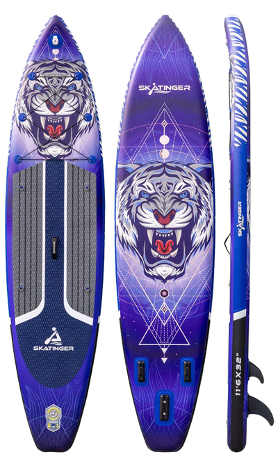 Skatinger Tiger Touring SUP daska – Snaga, Stabilnost, Izdržljivost