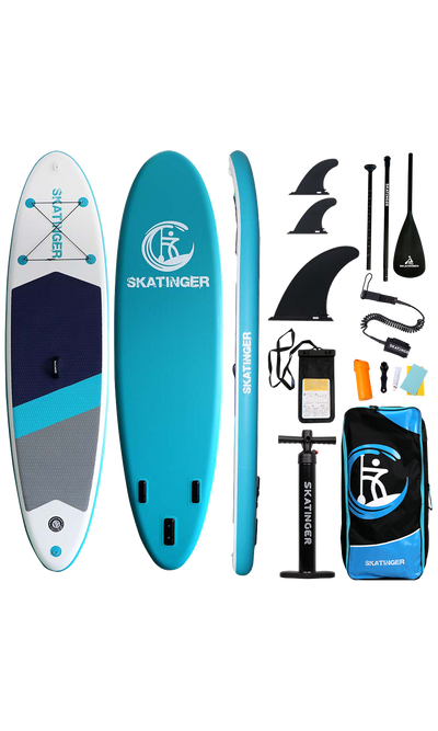 Skatinger Voyager Simple Blue Allround SUP Daska – Stil, Glatkoća, Udobnost