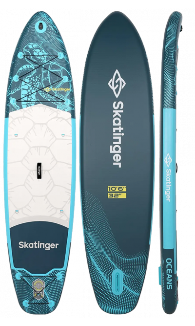 Skatinger Turtle Allround Paddle SUP Daska – Izdržljivost, Udobnost, Jedinstvenost