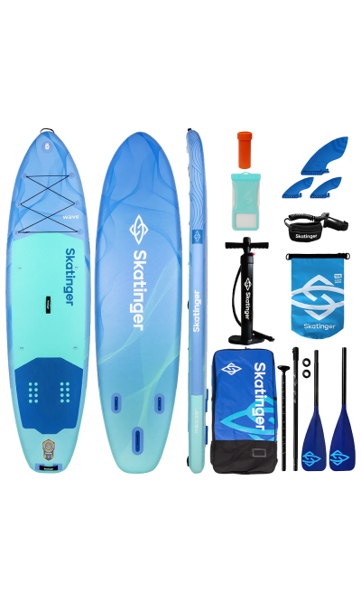 Skatinger Wave Blue Allround SUP daska – Stabilnost, Sigurnost, Snaga