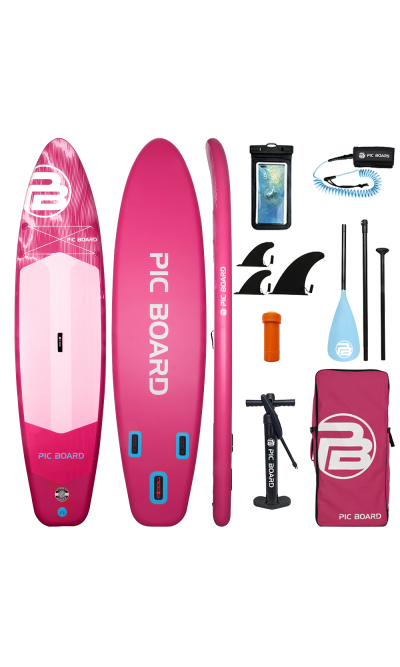Skatinger Aurora Pink Allround Paddle SUP daska – Prostrana, razigrana i osnažujuća