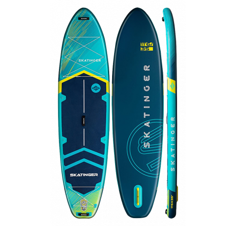 Skatinger Prana Light Blue Allround SUP daska– Stabilnost, Udobnost i Lakoća