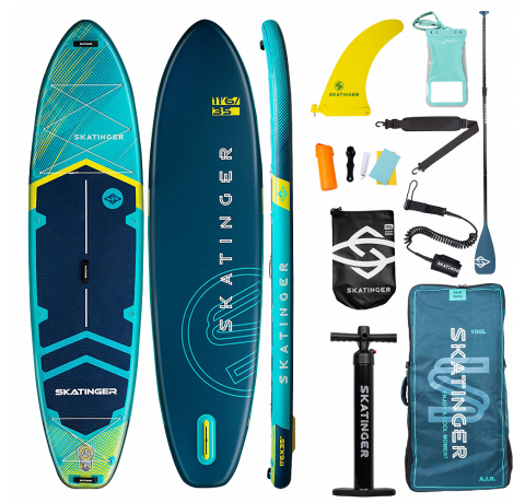 Skatinger Prana Light Blue Allround SUP daska– Stabilnost, Udobnost i Lakoća