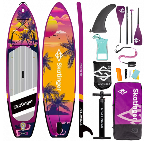 Skatinger Sunrise Allround Paddle SUP Board – Agility, Comfort & Escape