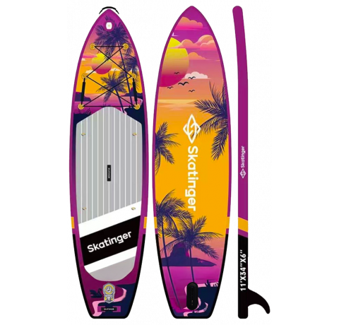 Skatinger Sunrise Allround Paddle SUP Board – Agility, Comfort & Escape